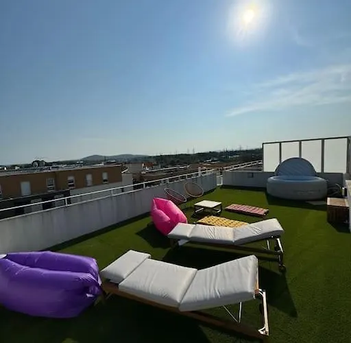 Luxueux 5 Pc, Jacuzzi, Rooftop, Terrasse, Clim