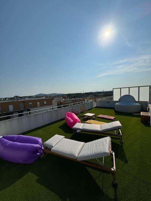 Apartment Luxueux 5 Pc, Jacuzzi, Rooftop, Terrasse, Clim