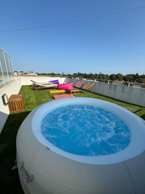 Luxueux 5 Pc, Jacuzzi, Rooftop, Terrasse, Clim Apartment Montpellier